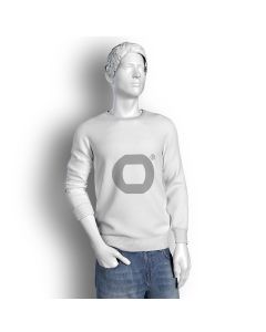 T-Shirt einfarbig Grau B2B